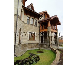 Облицовка фасада ракушечником