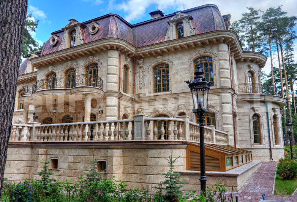 Фасады из травертина