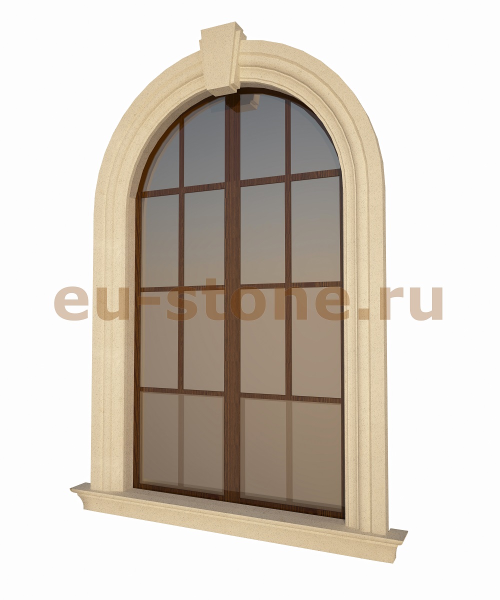 Отделка проёмов камнем