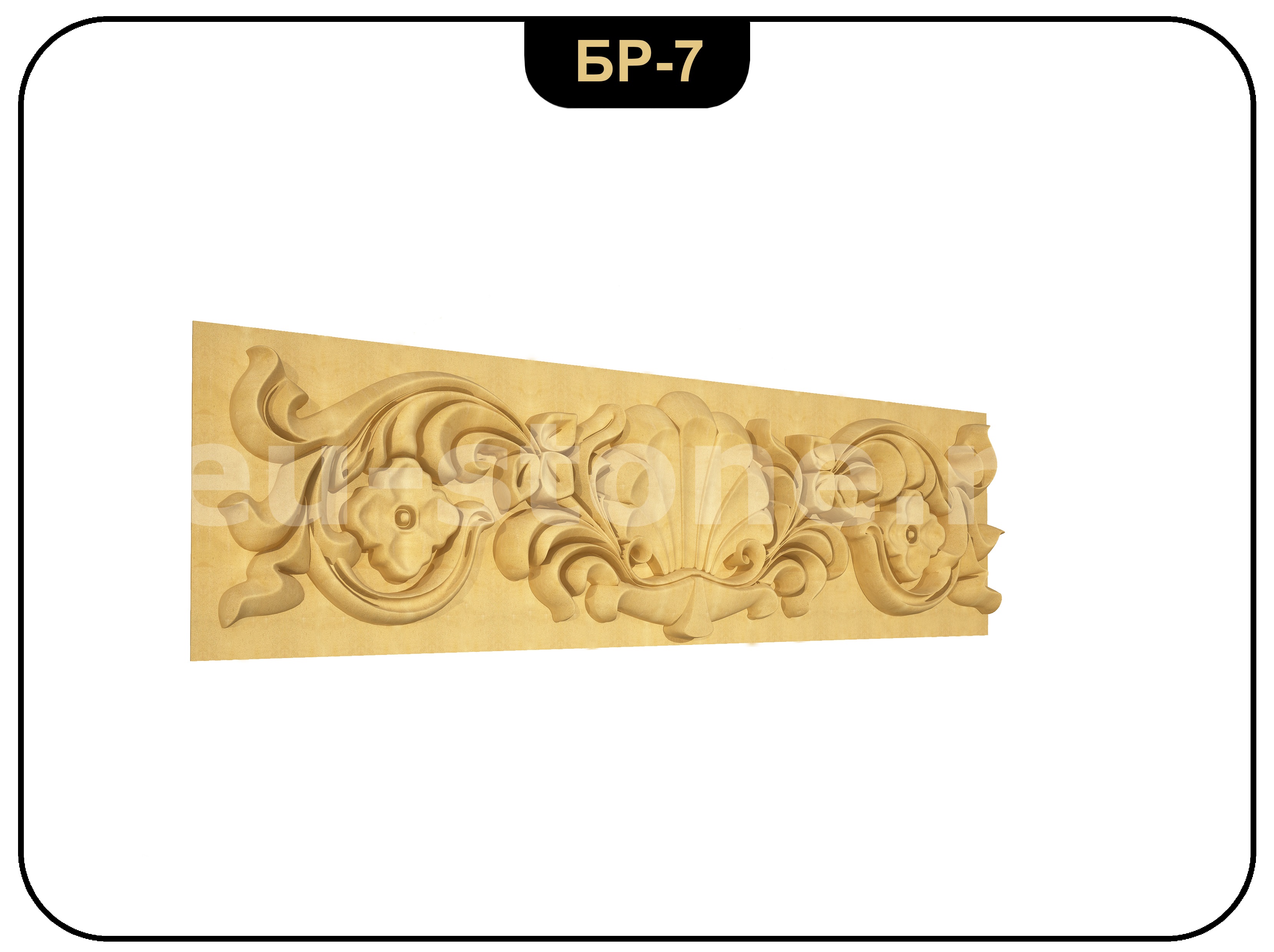 Барельефы из Владимирского известняка