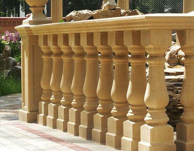 Перила из камня