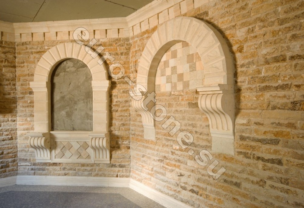 Доломит в интерьере