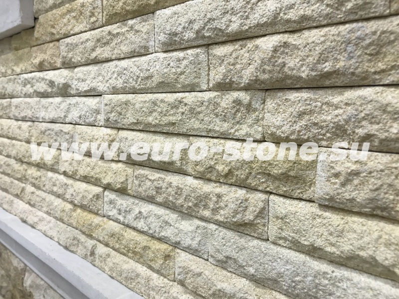 Песчаник колотый бежевый "лапша"