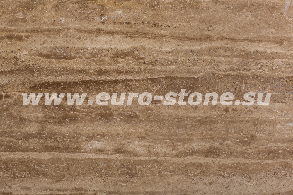 Травертин темно-бежевый