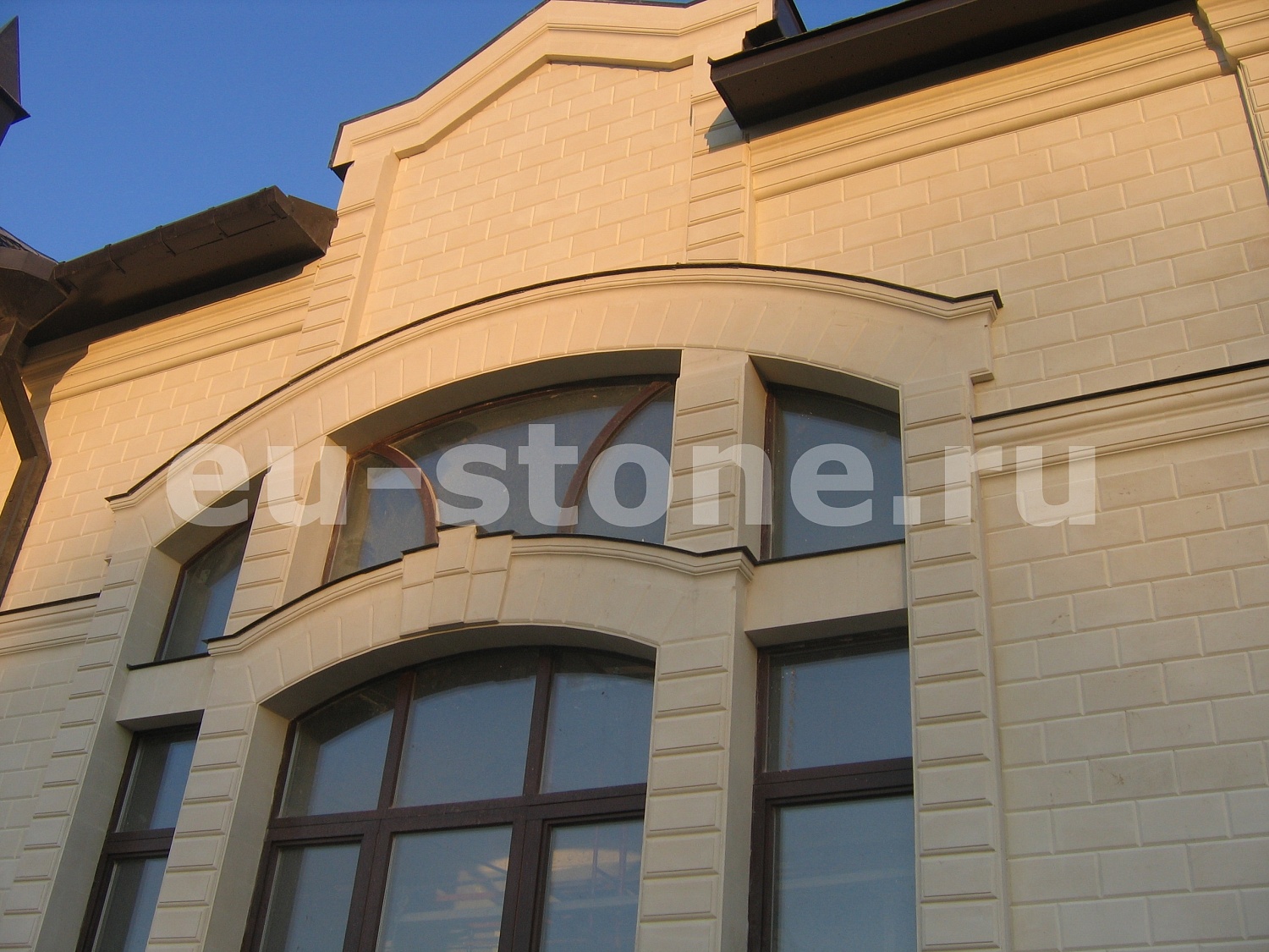 Отделка дагестанским камнем