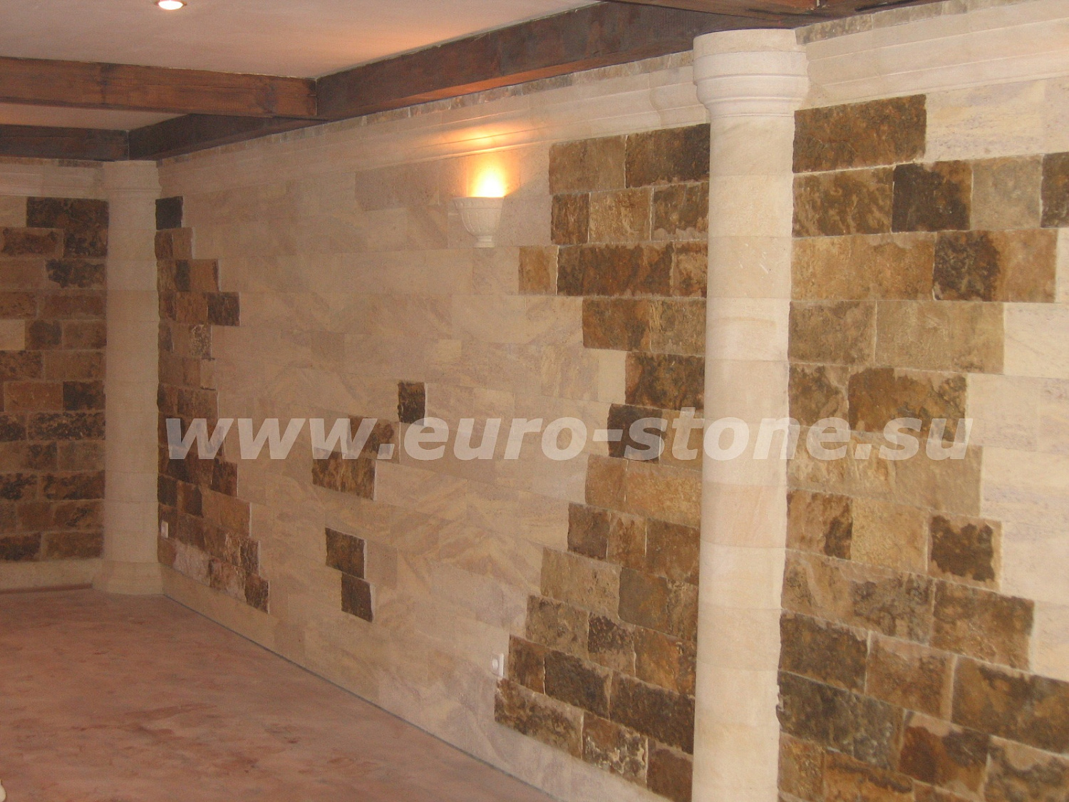 Доломит в интерьере