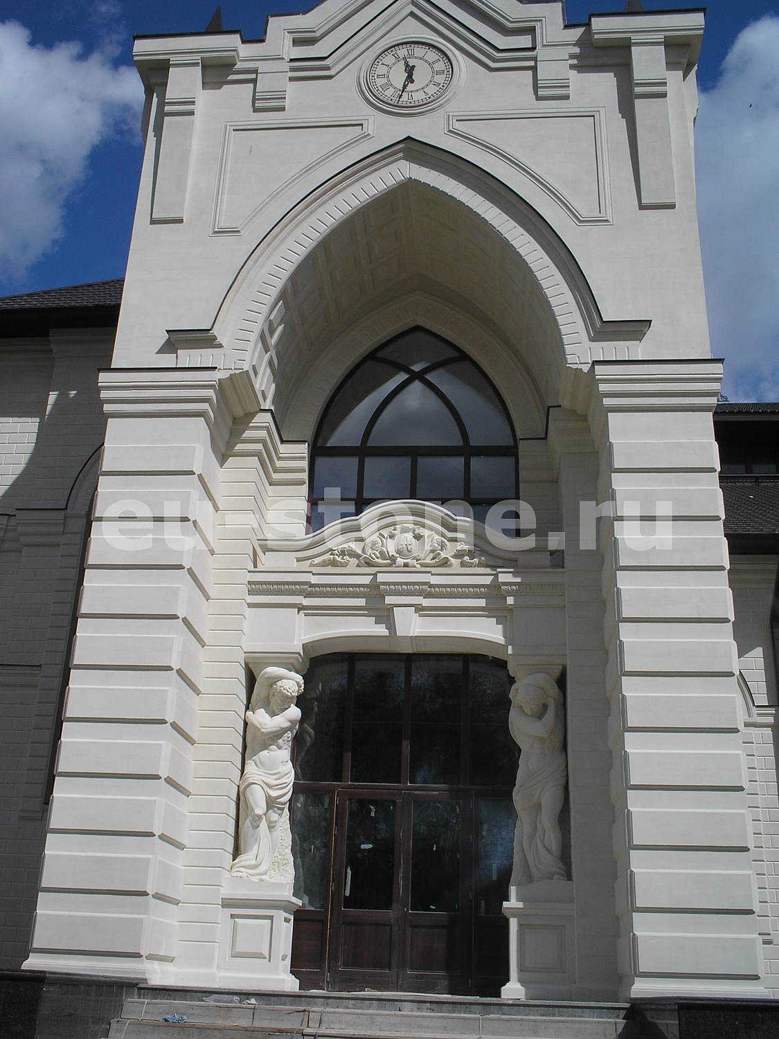 Отделка дагестанским камнем