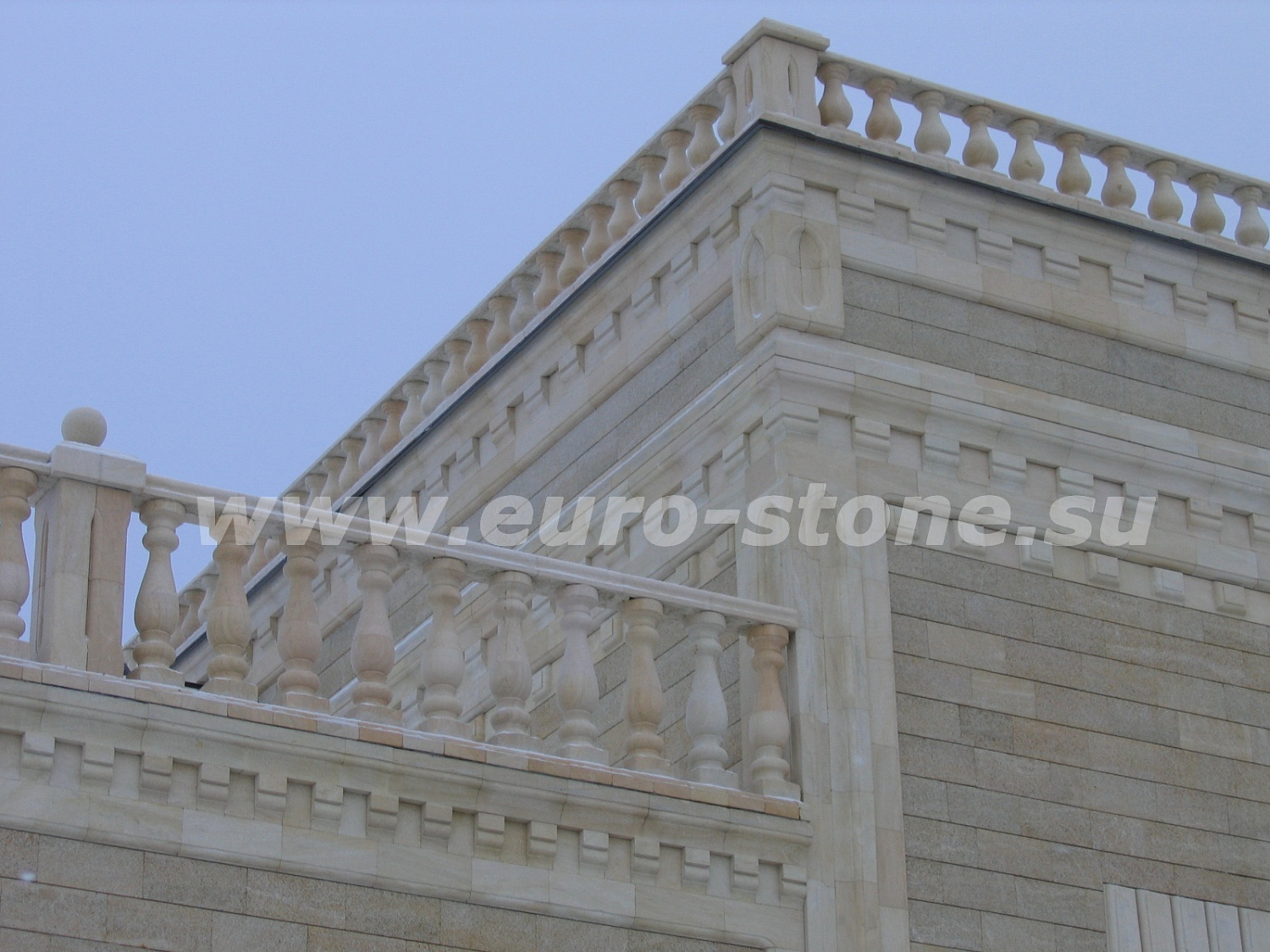 Облицовка натуральным ракушечником